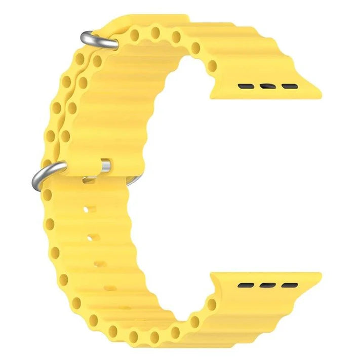 Bracelet silicone Jaune